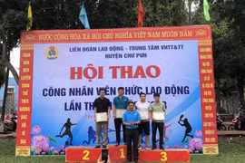 Chư Pưh: Hơn 500 vận động viên hội thao công nhân viên chức, người lao động 