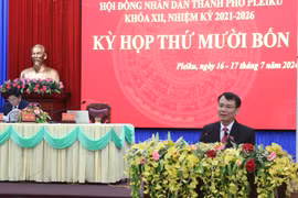 Kỳ họp thứ 14 HĐND TP. Pleiku: Xem xét, quyết định 20 dự thảo Nghị quyết