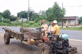 Chư Pưh ngăn chặn tình trạng tai nạn giao thông liên quan đến xe công nông 