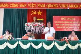 Bí thư Tỉnh ủy Hồ Văn Niên: Quan tâm giải quyết các ý kiến, kiến nghị chính đáng, thiết thực của cử tri 