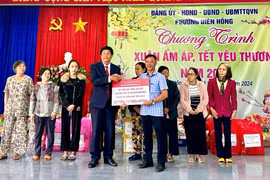 Agribank Chi nhánh Đông Gia Lai mang Tết ấm đến với người nghèo