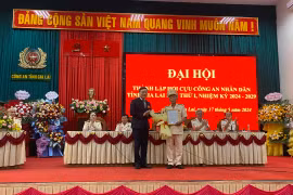 Đại hội thành lập Hội Cựu Công an Nhân dân tỉnh Gia Lai nhiệm kỳ 2024-2029