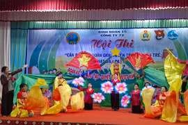 Công ty 72 gần 200 đoàn viên tham gia hội thi công đoàn viên giỏi