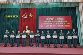 Công ty 74 phấn đấu xây 6 ngôi nhà tình nghĩa cho hộ nghèo