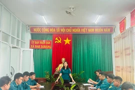 Chi bộ quân sự xã Đak Djrăng lá cờ đầu trong các phong trào thi đua