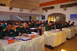 Khen thưởng 44 tập thể, cá nhân trong công tác quân sự, quốc phòng năm 2023