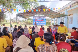 Hội LHPN xã Ia Pết ra mắt mô hình “Thôn Phụ nữ kiểu mẫu”