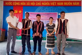 Ra mắt Tổ truyền thông cộng đồng tại xã Kon Thụp 