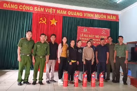 Ra mắt “Tổ liên gia an toàn về phòng cháy, chữa cháy và điểm chữa cháy công cộng” tại xã Glar 