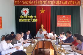 Hội Chữ thập đỏ TP. Pleiku triển khai nhiệm vụ 6 tháng cuối năm 2023 