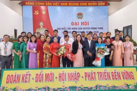 Ông Nguyễn Đình Hải tái cử chức Chủ tịch Hội Nông dân huyện Mang Yang khóa V 