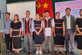 Ra mắt Tổ truyền thông cộng đồng tại xã Kon Chiêng 