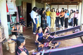 Trải nghiệm "Làng văn hóa du lịch Jrai xã Ia Mơ Nông"