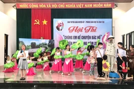 26 thí sinh tham gia Hội thi “Chúng em kể chuyện Bác Hồ” huyện Mang Yang