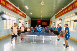 Mang Yang: Giao lưu thể thao chào mừng Đại hội Công đoàn các cấp 