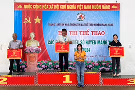 Xã Hà Ra giành giải nhất toàn đoàn tại Hội thi thể thao các dân tộc thiểu số huyện Mang Yang