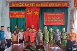 Ra mắt mô hình tái hòa nhập cộng đồng tại xã Đak Djrăng 