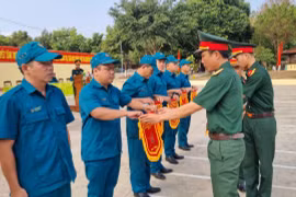 Khai mạc Hội thao bắn súng quân dụng Bộ đội thường trực và Dân quân tự vệ năm 2024