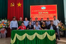 Xây dựng mô hình điểm “Bảo đảm trật tự an toàn giao thông” tại xã Kon Thụp 