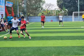 Khai mạc giải bóng đá mini thanh niên huyện Chư Păh (mở rộng) năm 2023