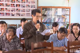  Đại biểu HĐND tỉnh tiếp xúc cử tri tại thị trấn Phú Hòa