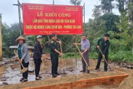 Khởi công Nhà tình nghĩa cho hội viên CCB tại phường Chi Lăng 