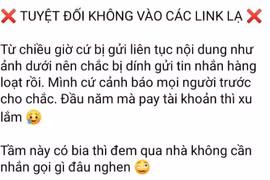 Cẩn thận với những link 'tặng quà đầu xuân', 'quà Tết Nguyên đán'...