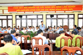 Tổng kết công tác giao khoán, quản lý bảo vệ rừng