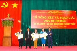 58 tập thể, cá nhân đạt giải Cuộc thi tìm hiểu “Thị xã An Khê 20 năm hình thành và phát triển”