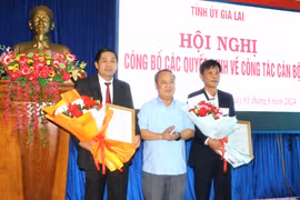 Bí thư huyện ủy Kbang Nguyễn hữu Tuyến giữ chức Phó trưởng ban Thường trực Ban Tổ chức Tỉnh ủy. Ảnh: Ngọc Minh