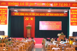 An Khê gặp mặt người chấp hành xong án phạt tù về cư trú tại địa phương 