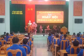 Huyện Đoàn Kông Chro tổ chức Ngày hội Toàn dân bảo vệ an ninh Tổ quốc năm 2023