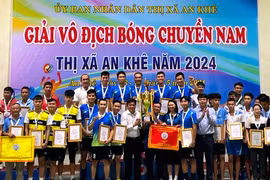 Bế mạc Giải vô địch bóng chuyền nam thị xã An Khê