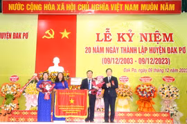 Long trọng lễ kỷ niệm 20 năm ngày thành lập huyện Đak Pơ