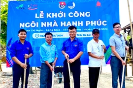 Huyện Đoàn Kông Chro khởi công “Ngôi nhà hạnh phúc” cho em Đinh Thị Ngân 