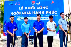 Huyện Đoàn Kông Chro khởi công “Ngôi nhà hạnh phúc” cho em Đinh Thị Ngân 