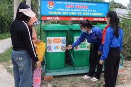 An Khê: Chung tay xây dựng môi trường khu dân cư sạch-đẹp. Ảnh: Ngọc Minh