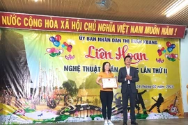 320 người tham gia Liên hoan nghệ thuật quần chúng thị trấn Kbang