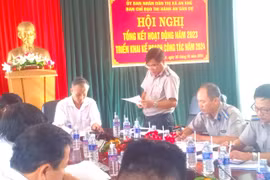 Ban Chỉ đạo Thi hành án dân sự thị xã An Khê triển khai nhiệm vụ năm 2024