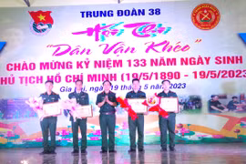 Trung đoàn 38: Tiểu đoàn 6 giành giải nhất hội thi "Dân vận khéo"