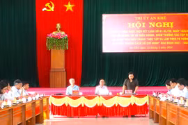 An Khê khen thưởng 20 tập thể, cá nhân xuất sắc trong học tập và làm theo Bác 