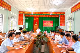 Chủ tịch HĐND thị xã An Khê đối thoại với cán bộ và nhân dân xã Cửu An 