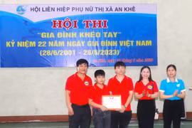 An Khê: 11 gia đình tham gia hội thi “Gia đình khéo tay”