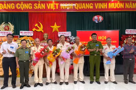 Thành lập Hội Cựu Công an nhân dân huyện Kbang. Ảnh: Siu Hội