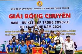 Bế mạc Giải bóng chuyền nam-nữ thị xã An Khê