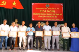 Huyện Đak Pơ có 2.891 hộ sản xuất kinh doanh giỏi các cấp. Ảnh: Ngọc Minh 