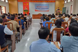 Tập huấn công tác tổ chức kỳ thi tốt nghiệp THPT 