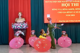 Xã Đak Ta Ley đạt giải nhất tại hội thi sống vui, sống khỏe 