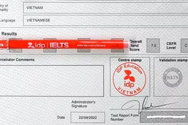 Chứng chỉ IELTS cấp sau ngày 10-9-2022 vẫn được dùng để xét miễn thi bài thi ngoại ngữ 