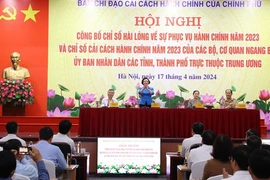 Bộ nào xếp cuối bảng về chỉ số cải cách hành chính năm 2023?